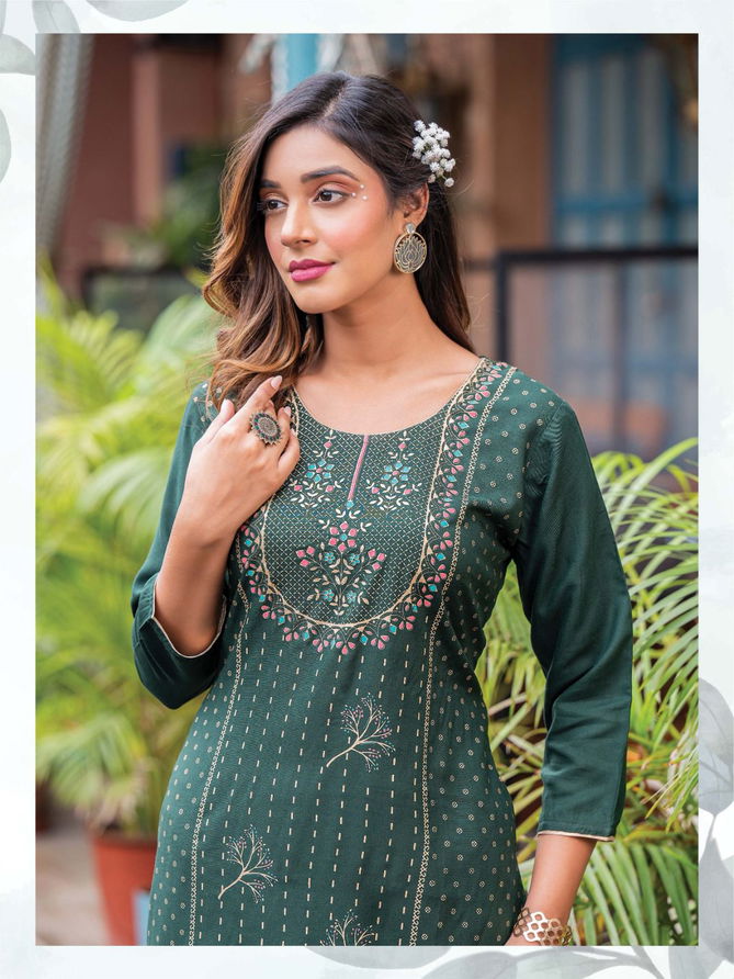 Heritage Classic Vol 4 Embroidery Kurti Catalog